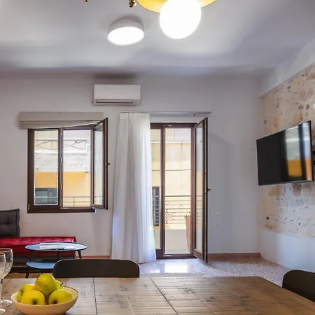 Chryssi 02, Comfort & Style, Centrally In Rethymno, Close To The Apartman Réthimno